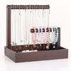 Wood Bracelet Display Holder Jewelry Box Wood Bracelet Holder Bead Display Stand Wood Texture Suitable for Enthusiasts