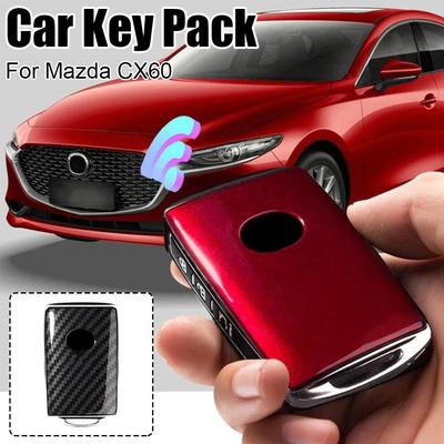 Для Mazda CX60 CX-60 CX 60 2022-2023 ABS автомобильный пульт дистанционного управления авто ключ аксессуары защитный чехол W7A9