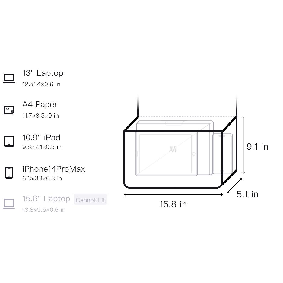 New CARLYN Artificial Leather One Shoulder Handbag Regular Women's Ivory H73104020I