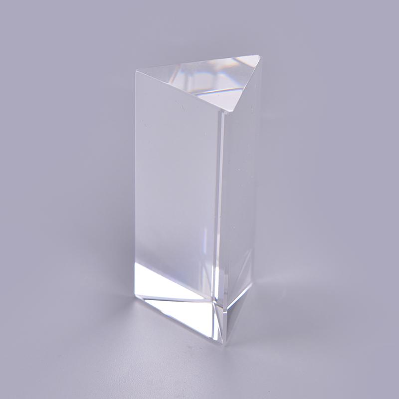 30*30*60Mm Triangular Prism Bk7 Optical Prisms Glass Physics Teaching Refracted