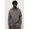 Толстовка с капюшоном HM Regular Fit Zip Up Dark Grey