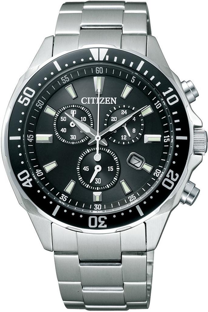 Часы CITIZEN Eco-Drive (Серебристый/Деловой/Водонепроницаемый/Мужской) VO10-6771F