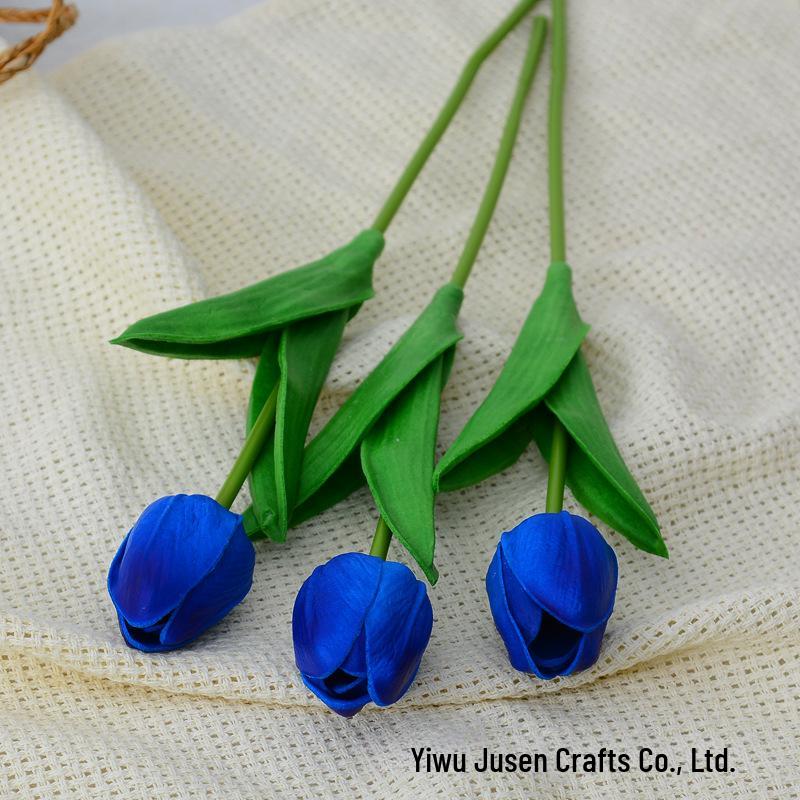 Искусственные тюльпаны для домашнего декора и свадебных букетов