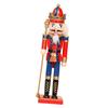 Intricately Carved Wooden Nutcracker Christmas Nutcracker Festival Christmas Mini Soldier Decorations Fine Craft