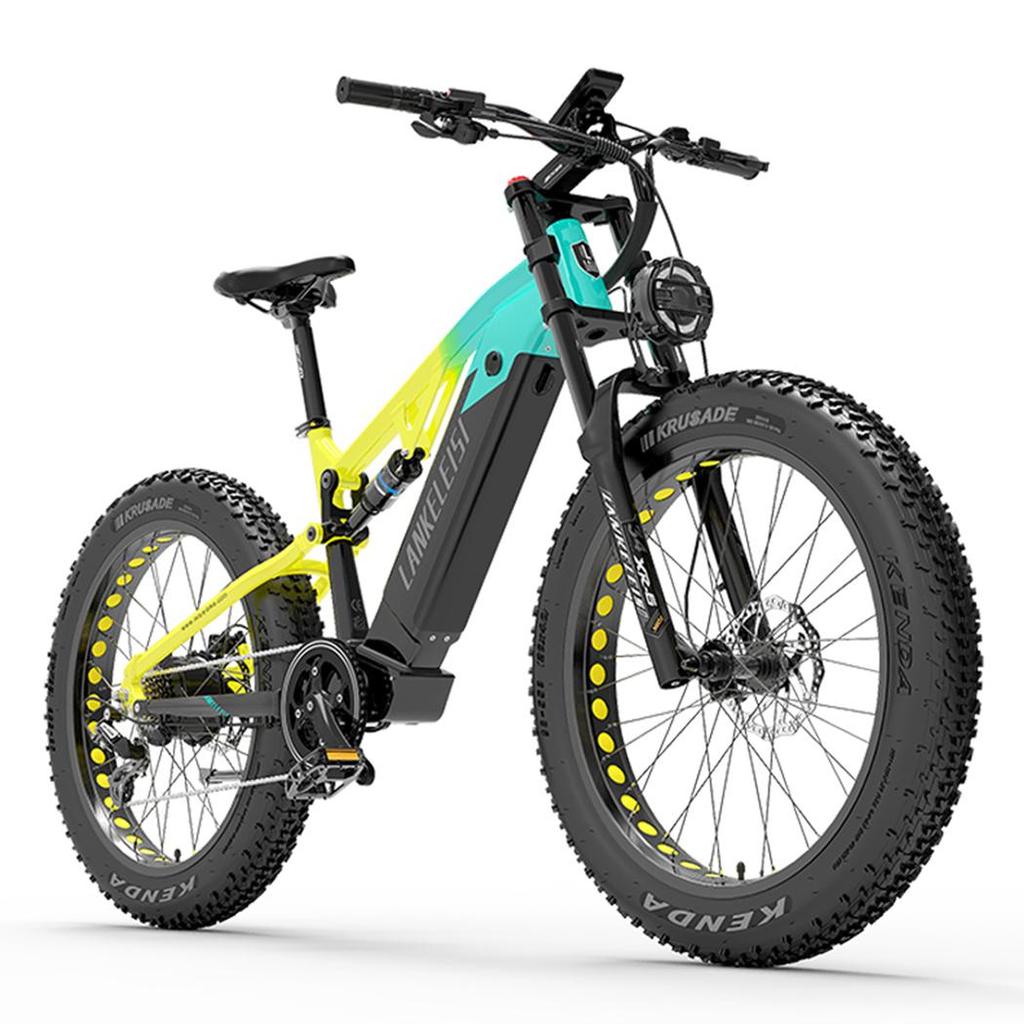 Электровелосипед Lankeleisi 26" Мотор 1000 Вт Вездеходный Ebike 48V 20AH Макс. Дальность 150 км Нагрузка 150 кг RV800