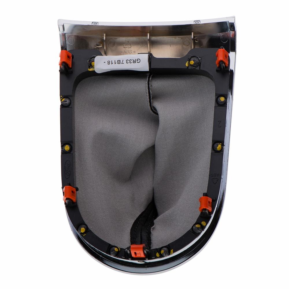 NEW Manual Gear Shift Boot Chrome Sync Trim For 15-17 Ford Mustang #GR3Z-7277-AA