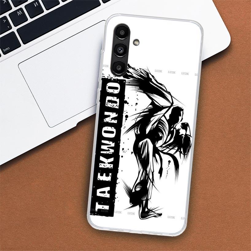Чехол для телефона «Кунгфу тхэквондо» для Samsung Galaxy A51 A71 A50 A70 A40 A30 A20E A10 A41 A31 A21S A11 A01 A6 A8 + A7 A9 Plus