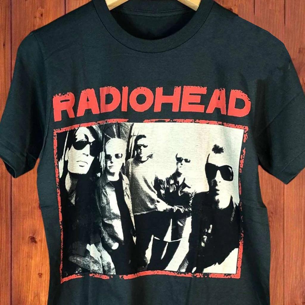 Radiohead Radio Commander Classic Casual TShirt Luxury Brand for Men and Women Top 2026