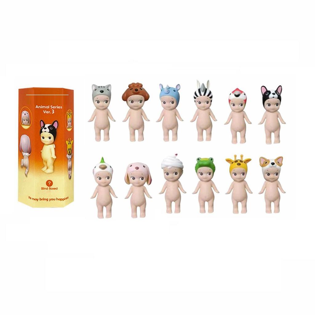 Откройте для себя мистическое царство крылатых чудес: Интригующие фигурки ангелов в сюрприз-слепых коробках Angel Hippers Dreaming Series Figure