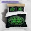 Celtic FC Printed 3PCS Bedding Set Breathable Duvet Cover with Pillowcases Decorative Bed Linen for Bedroom Home