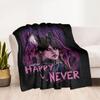 Wednesday blankets Suitable for sofas,travel, living rooms also a good gift for friends and family Suitable for all seasons.