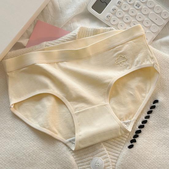 Женское хлопковое нижнее белье со средней талией, не показывающие трусики, мягкие дышащие, полностью закрывающие трусы, женские эластичные трусы
