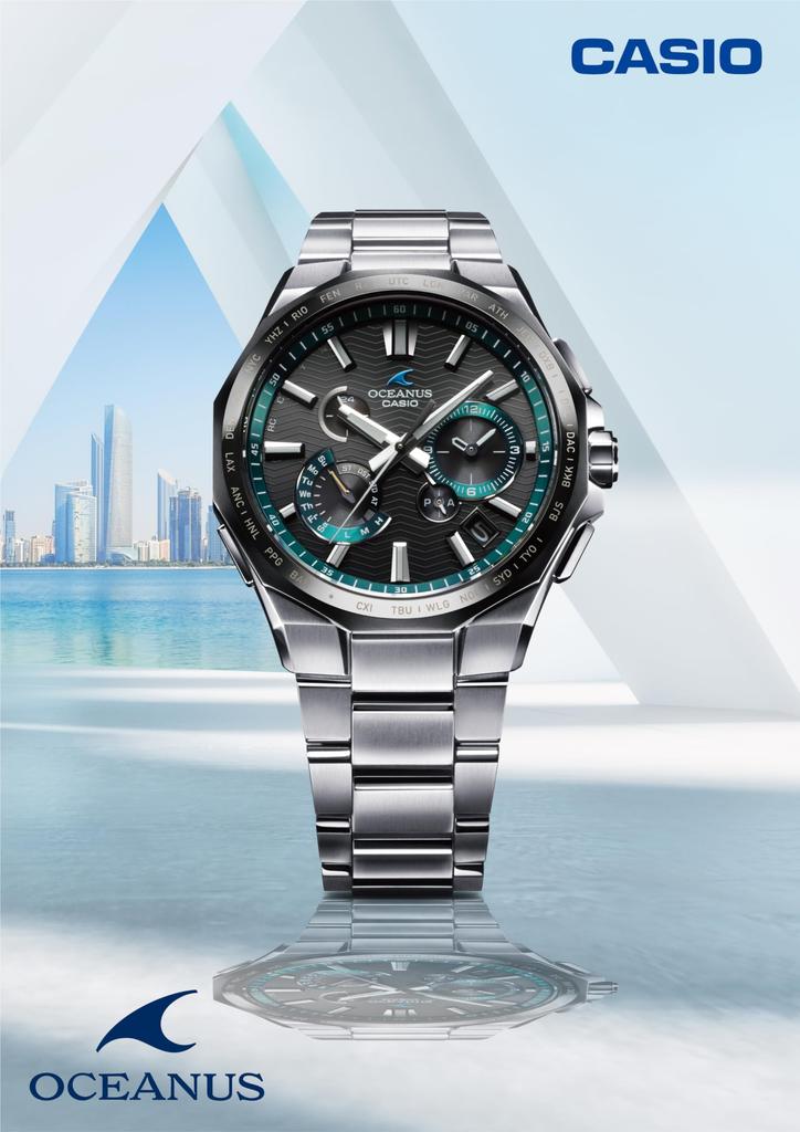 Casio Oceanus Silver Watch OCW-T6000A-1AJF Men's