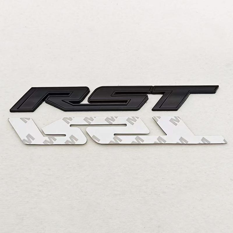 3D Металлическая Наклейка Логотип на Автомобиль Эмблема RST На крыло Боковая Задняя Крышка Багажника Для Chevrolet Silverado Tahoe Suburban Traverse Аксессуары