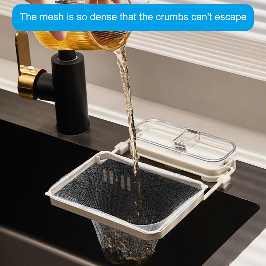 Фильтр для раковины с присоской и мелкоячеистыми фильтрами. Защита от засоров. Текстура ABS. Подходит для раковин и ванн.