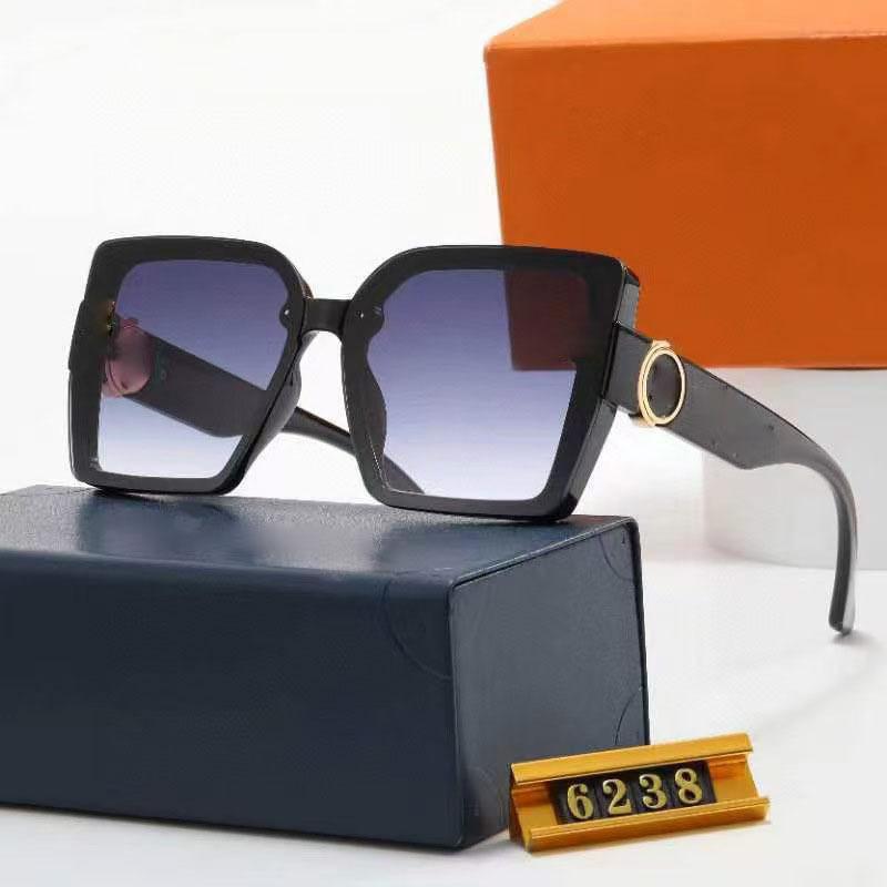 Sunglasses New sunglasses Women's high-end square frame sunshades UV