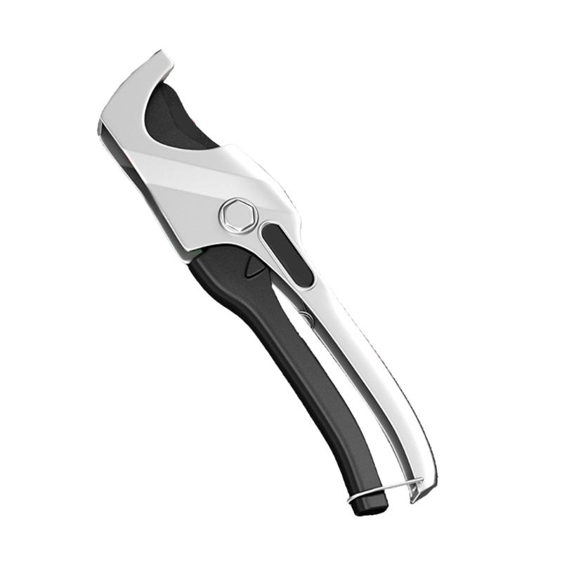 Ratcheting PVC Pipe Shears Pipe Cutter for Cutting of Plastic and PEX Pipes for DIY Enthusiasts