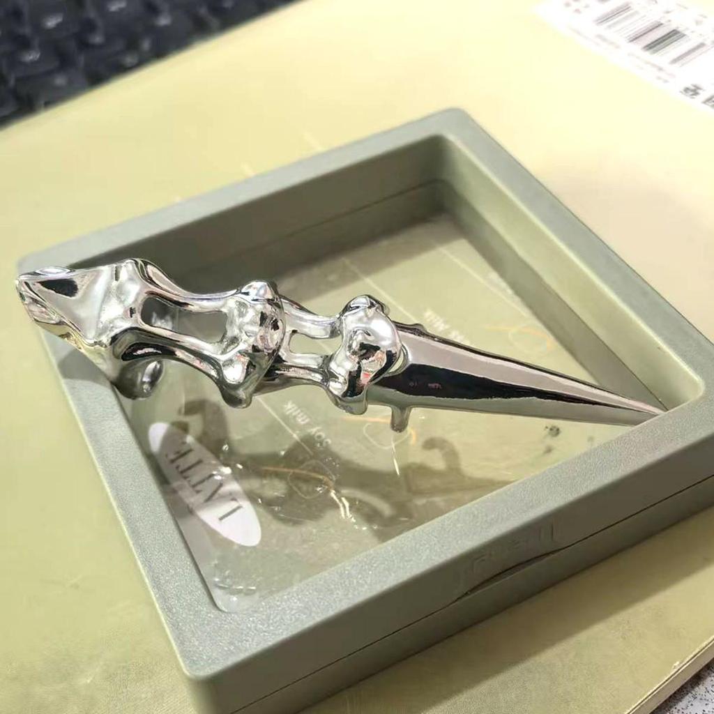 Перчатки Harajuku Dark Tech Bionic Robot с регулируемыми кольцами брони