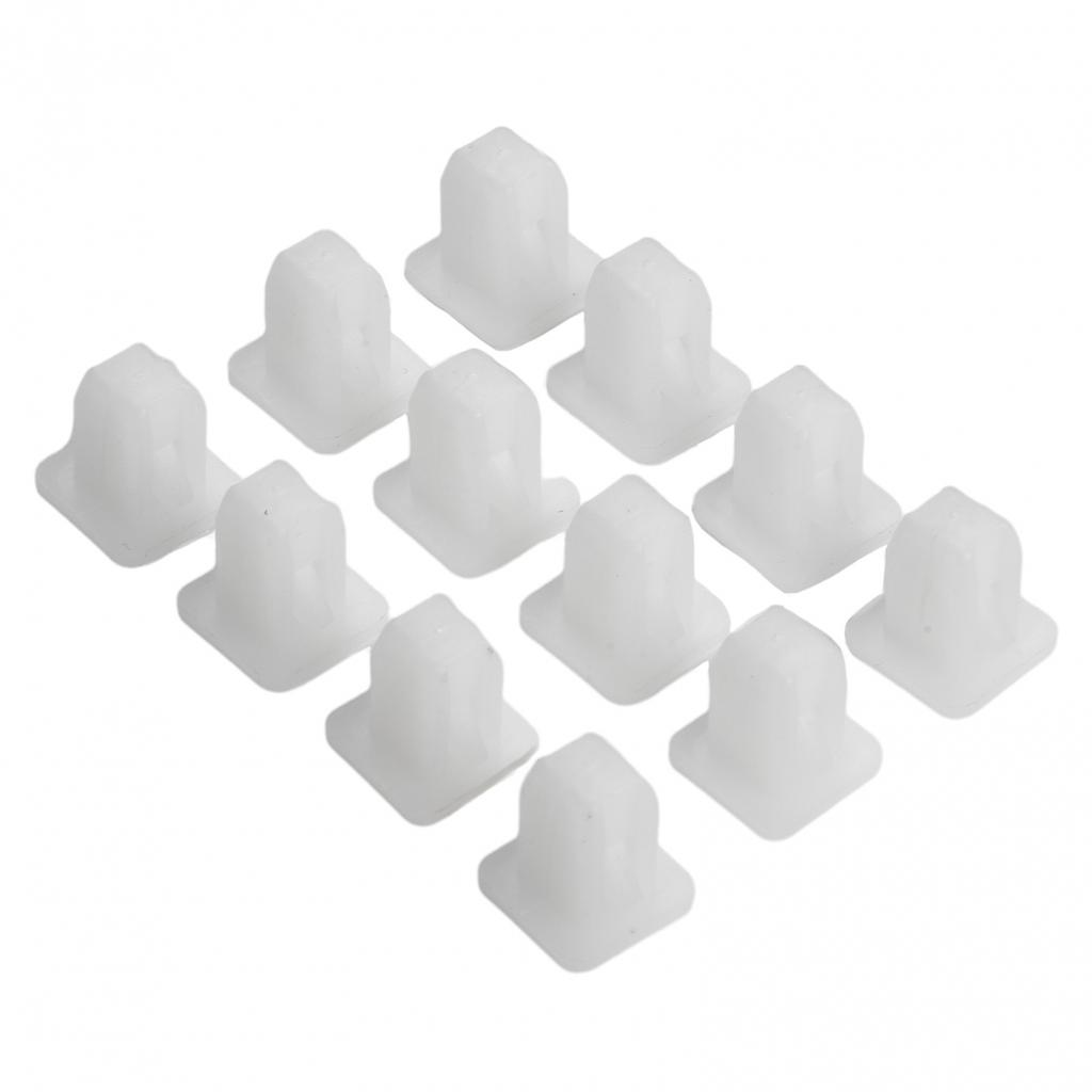 50 штук прочных пластиковых крепежных клипс для подкрылков автомобиля - 8 мм x 8,5 мм