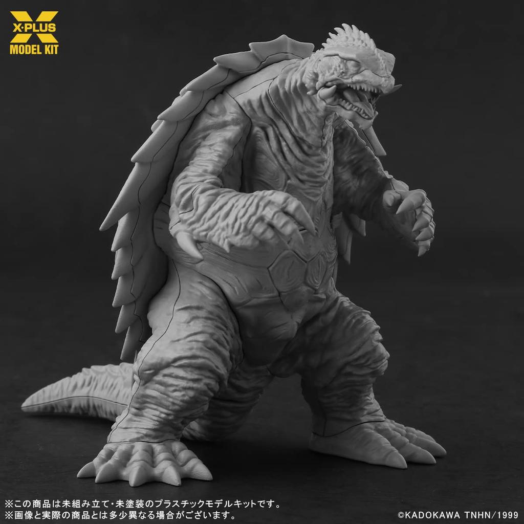 Gamera 1999 масштаб неокрашенная пластиковая модель X-Plus 1/700