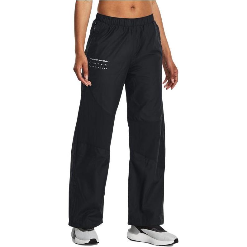 Under Armour RUSH Casual Pants Women's Black Moderate Other Unisex 1379762-001