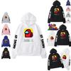 Hippop Sport Amongus Hoodie Pullover Jumper Sweater Shirt Sweatshirt Streetwear