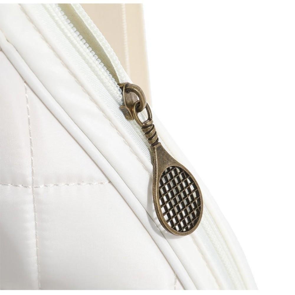 Однотонная сумка-чехол для теннисной ракетки большой вместимости, рюкзак для теннисной ракетки