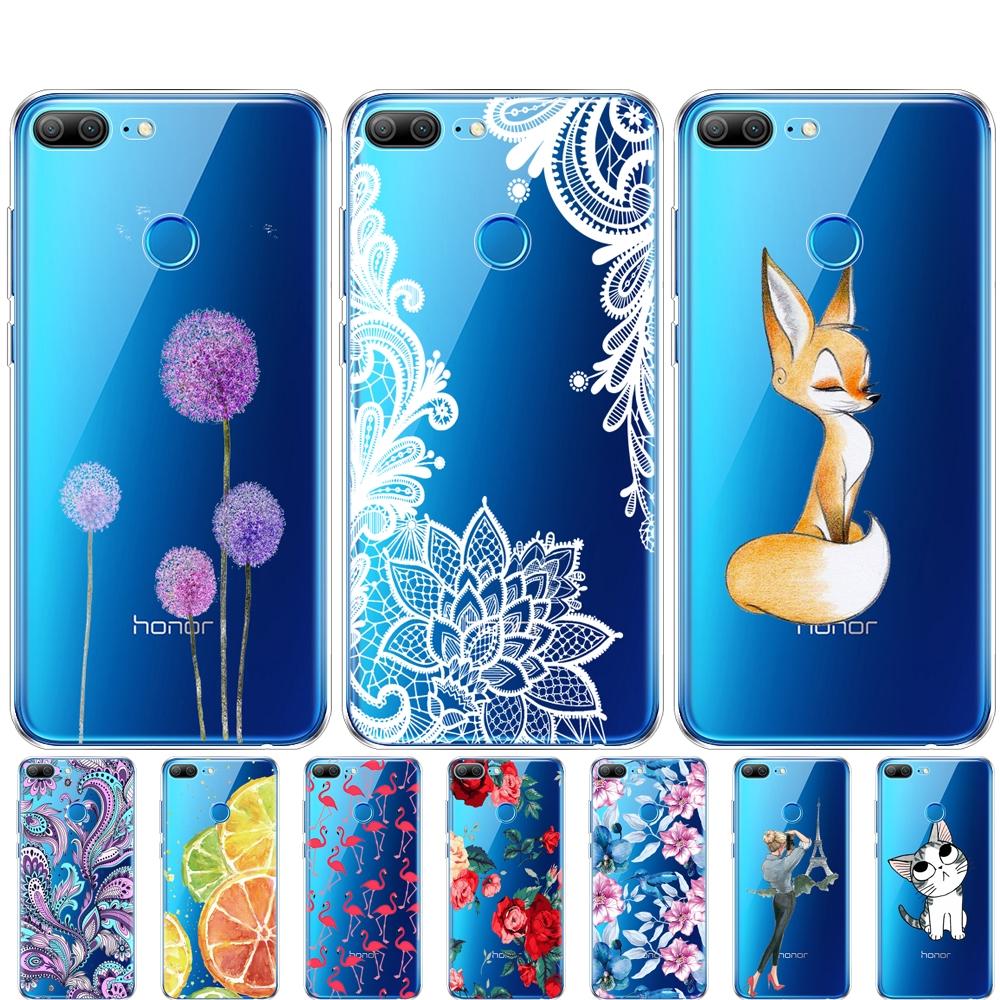 Soft Phone Shell Case For Huawei Honor 9 Soft TPU Silicon Back Case For Huawei Honor 9 Lite Cover Full 360 Protective Coque