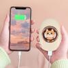 2 в 1 Электрическая грелка для рук Power Bank USB-зарядка   Портативная капсульная электрическая грелка для рук на зиму