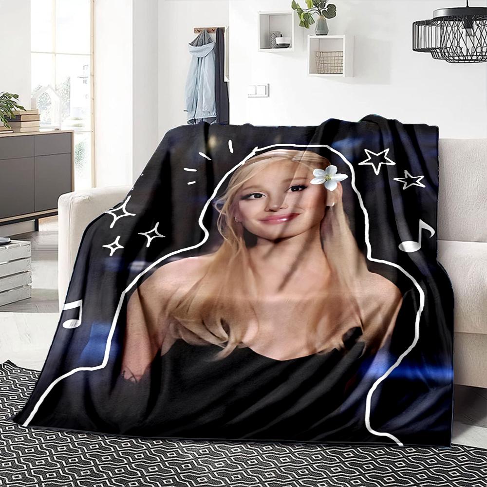 Floral Starry Night Performance Blanket Soft Throw Blanket For Home Bedroom Bed Sofa Travel Office Solid Christmas Blanket
