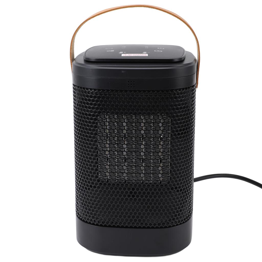 Настольный обогреватель 1500 Вт 5 с Быстрый нагрев 70° Осциллирующий 1-12-часовой таймер Дистанционное управление Предотвращение опрокидывания Спа