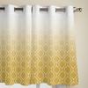 Марокко Желтые градиентные шторы на окнах Гостиная Спальня Декор для окон Бытовые кухонные шторы