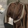 Womens Early Tracksuit Set Long Sleeve Sweatshirt Wide Leg Pants Casual Two-Piece
