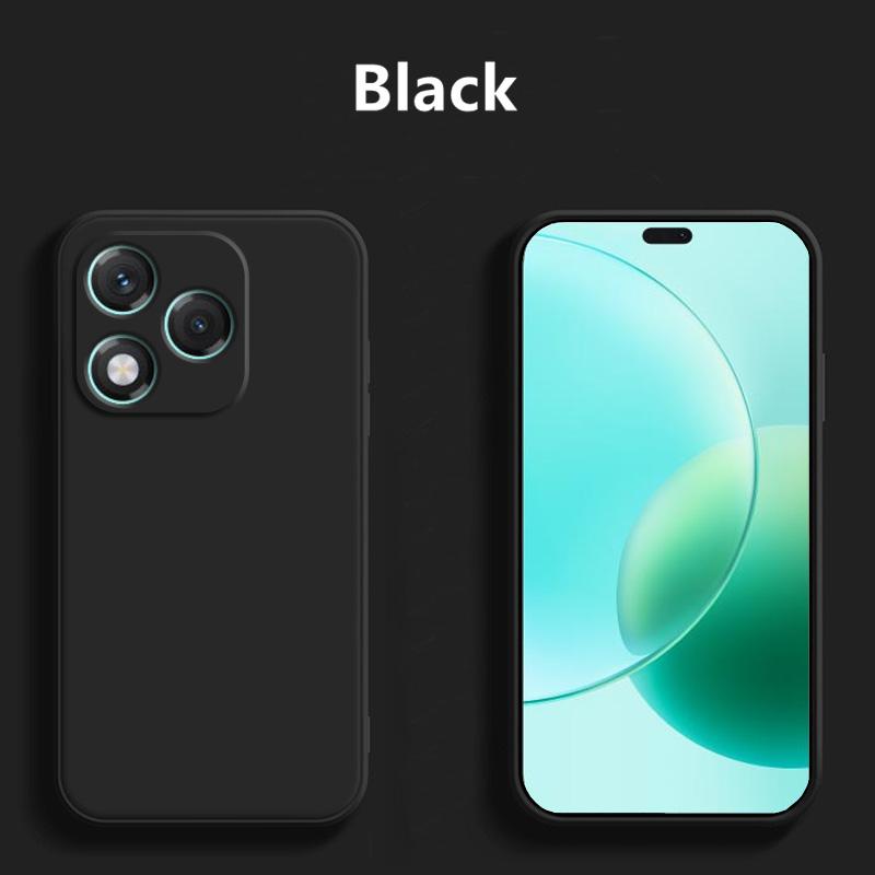 For Honor 400 Lite Case For Honor 400 Lite Cover Original TPU Luxury Shockproof Liquid Silicone Protective Phone Cover 400 Lite