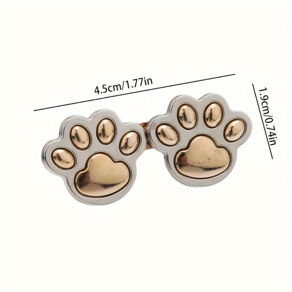 Cute Cat Claw Waist Buckle Pair, Removable Nail-free Seam-free Waist Button, Waist Circumference Large Change Small Waist Button - Waist Fit Artifact