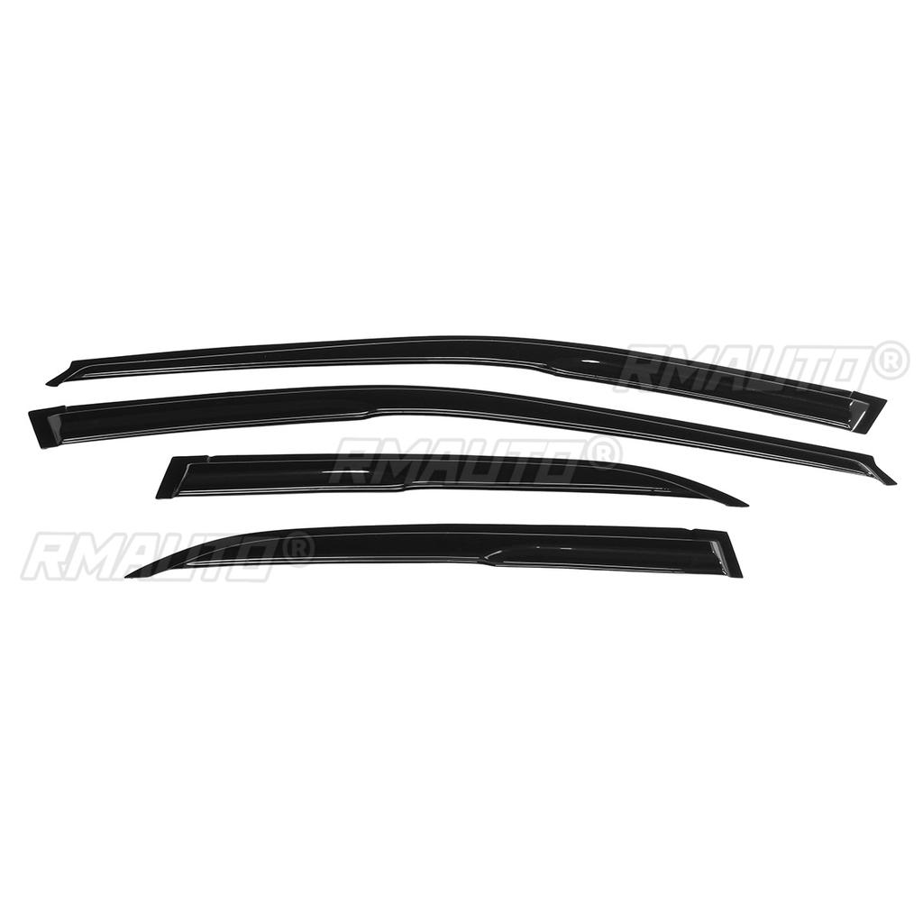 Для Honda Accord 1998-2002 Автомобильные боковые дефлекторы окон Защитные козырьки Вентиляционные черные ветровики для окон Погодные дефлекторы окон