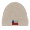 Bonnet Drapeau Chili En Beige