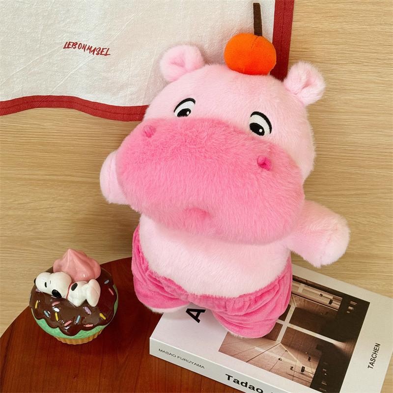 Stuffed Soft Capybara Animal Collectible Gift With Funny Cartoon Pendant Doll