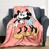 Mickey Minnie Romance Blanket Soft Throw Blanket For Home Bedroom Bed Sofa Travel Office Solid Christmas Blanket