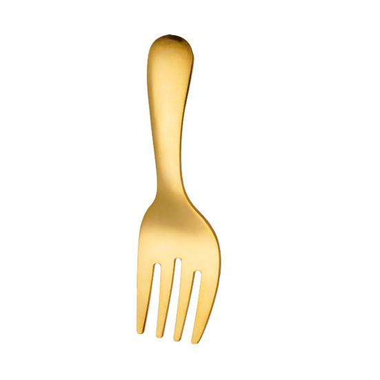 Детская ложка из нержавеющей стали, вилка с короткой ручкой, зеркальная полировка, пищевая мини-мороженая, десерт, чай, суп, ложка, лопатка, кухонные столовые приборы, посуда