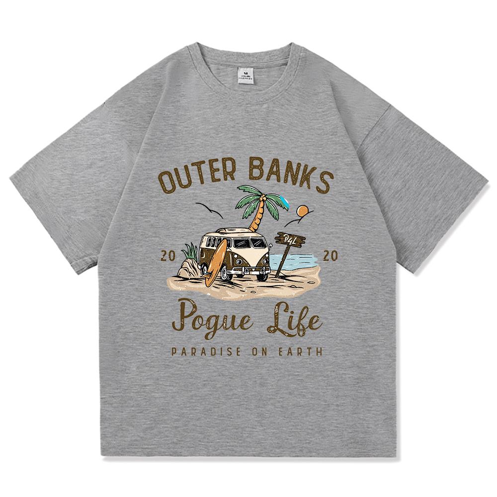 Летняя мода ретро JJ Maybank футболка мужская эстетическая Pogue Life футболка унисекс высокое качество хип-хоп винтажные хлопковые футболки рубашки