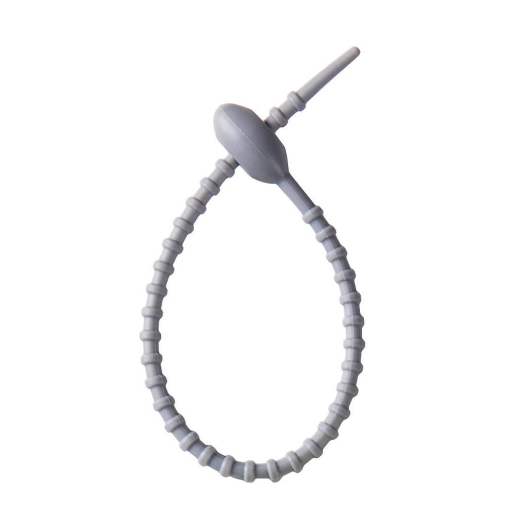 Цветная силиконовая стяжка-головастик: Сделай сам брелок, Модная игрушка, Ремешок для сумки и Намотка для шнурка