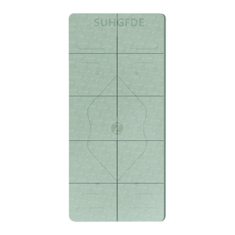 Экологичный гимнастический мат толщиной 4 мм, коврик для сна для кемпинга, спортивное оборудование для зала