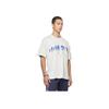 Li Ning Reignite Series Loose Fit Round Neck Printed Short Sleeve T-Shirt Unisex Tops Off-White AHSU923-2