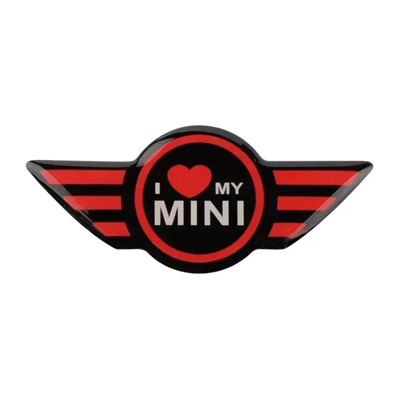 1 шт. Наклейка на центр руля автомобиля для Mini Cooper John Cooper Works R50 R52 R53 R55 R56 F54 F55 F56 F60 Автодекор