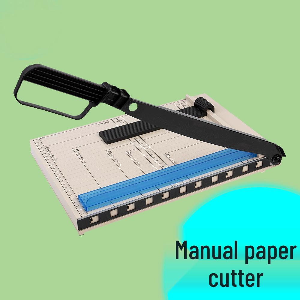Compact A4 Guillotine Paper Cutter for Office and School