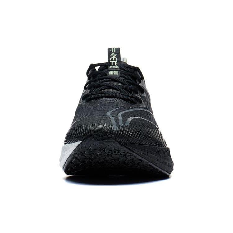 Li Ning Red Hare 6 Pro Амортизация Легкие Низкие Повседневные Беговые Кроссовки Мужские Черные ARMT043-7