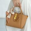 Women's First Layer Cowhide Shoulder Bag New Genuine Leather Women's Bag Tote Bag High-quality Pastoral Style Handbag