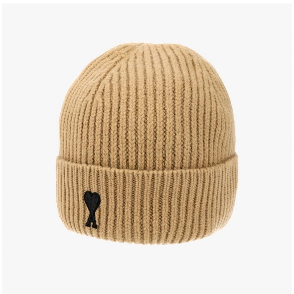 Шапка бини с лого Ami Heart Ubo006 018 288
