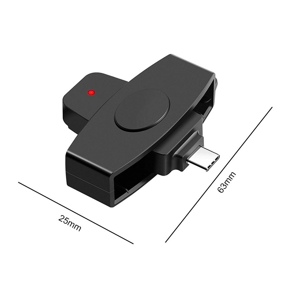 Устройство чтения смарт-карт CAC, банковская налоговая декларация, карты EMV, аксессуары для внешнего считывания, поддержка Windows, Mac/Android OS